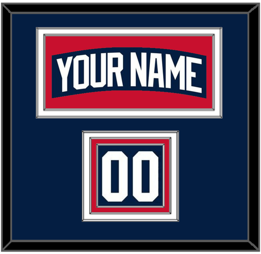New York Nameplate & Number (Shoulder) - Alternate Blue - Premier Tier 2