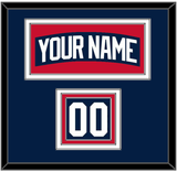 New York Nameplate & Number (Shoulder) - Alternate Blue - Triple Mat 2