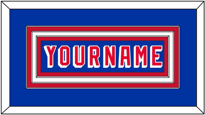 New York Nameplate - Road Blue (1978-1990) - Premier Tier 1