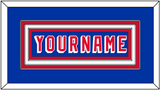 New York Nameplate - Road Blue (1978-1990) - Triple Mat 1