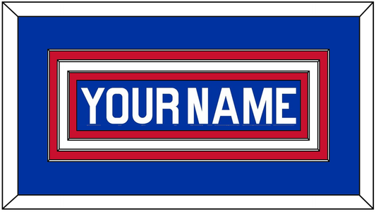 New York Nameplate - Road Blue (1977-1978) - Premier Tier 1