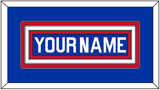New York Nameplate - Road Blue (1977-1978) - Triple Mat 1