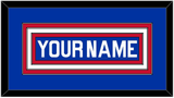 New York Nameplate - Road Blue (1977-1978) - Triple Mat 1