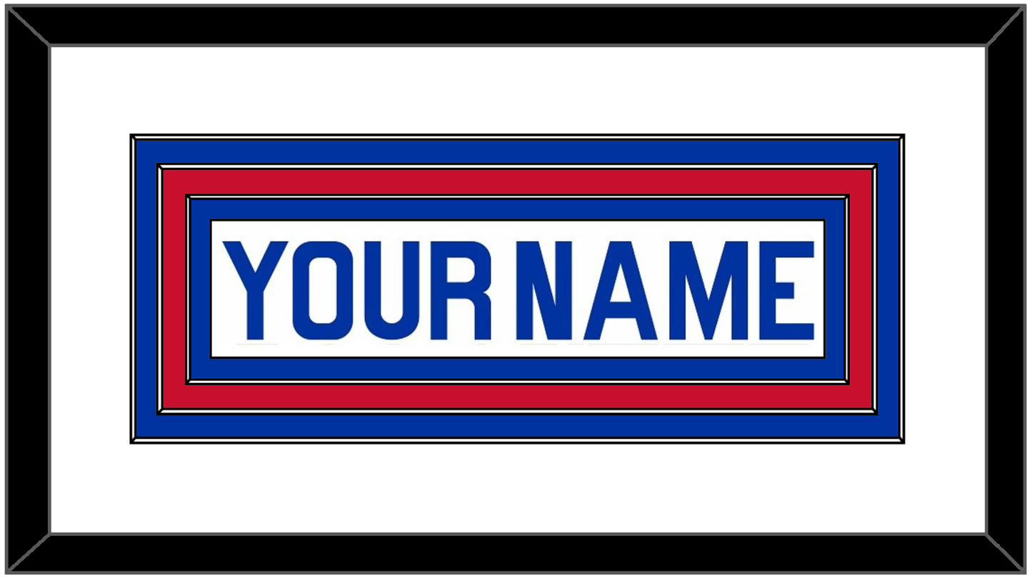 New York Nameplate - Home White (1976-1978) - Premier Tier 1