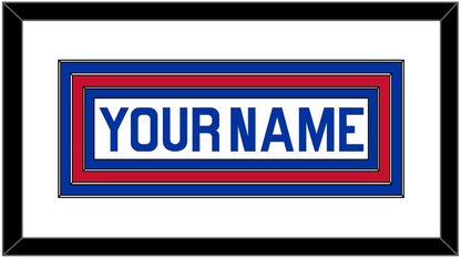 New York Nameplate - Home White (1976-1978) - Premier Tier 1