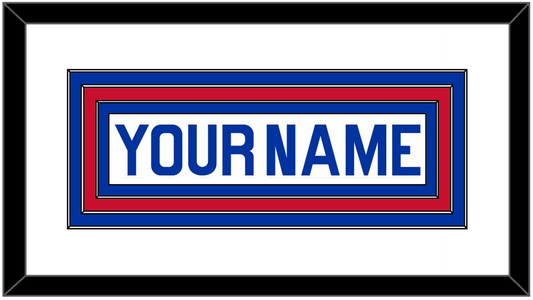 New York Nameplate - Home White (1976-1978) - Premier Tier 1