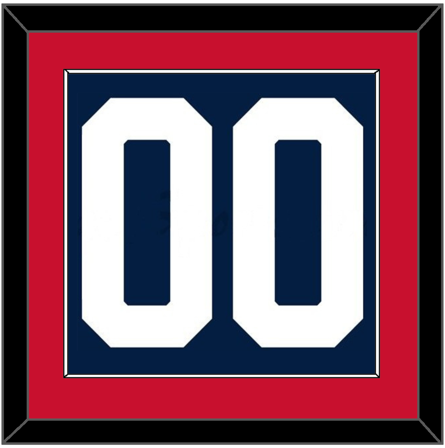 New York Number (Back) - Alternate Blue - Essential Tier 2