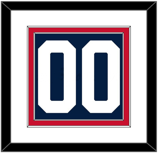 New York Number (Back) - Alternate Blue - Signature Tier 1
