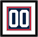 New York Number (Back) - Alternate Blue - Double Mat 1