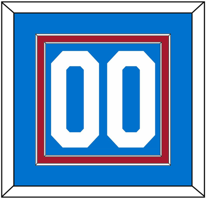 New York Number (Back) - Centennial Blue - Signature Tier 2