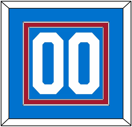 New York Number (Back) - Centennial Blue - Signature Tier 2