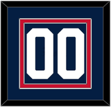 New York Number (Back) - Alternate Blue - Double Mat 2