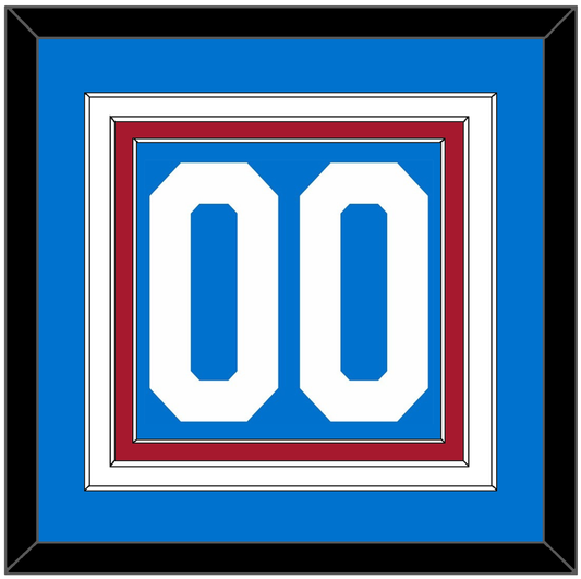 New York Number (Back) - Centennial Blue - Premier Tier 2