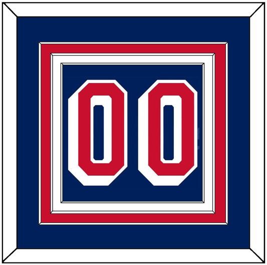 New York Number (Back) - Road Blue (1947-1976) - Premier Tier 2