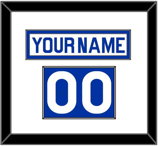 New York Nameplate & Number (Shoulder) - Home White (1976-1978) - Essential Tier 1