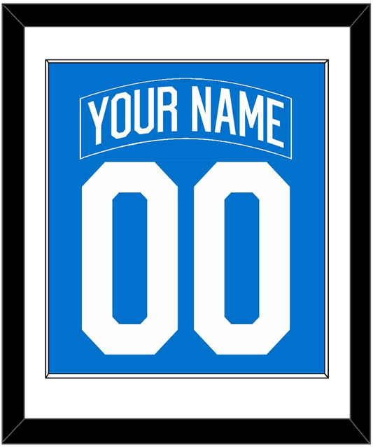 New York Nameplate & Number (Back) Combined - Centennial Blue - Essential Tier 1