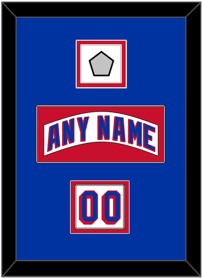 New York Nameplate, Number (Shoulder) & 1994 Stanley Cup Finals Patch - Home White (1990-2004) - Signature Tier 2
