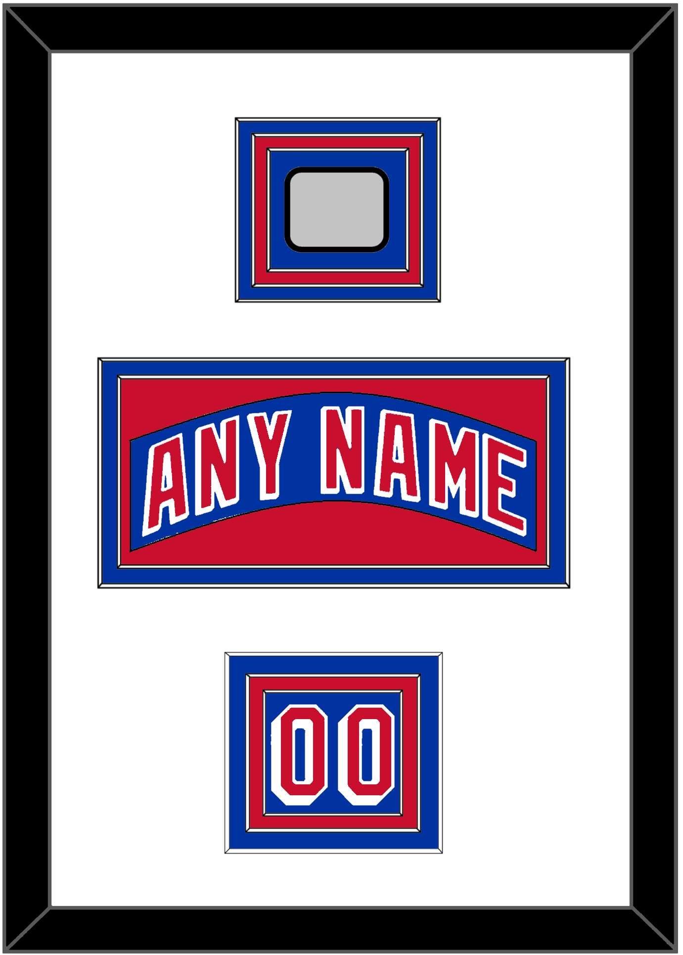 New York Legacy Nameplate & Shoulder Number