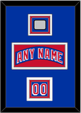 New York Nameplate, Number (Shoulder) & 1994 Stanley Cup Finals Patch - Road Blue (1990-2004) - Triple Mat 2