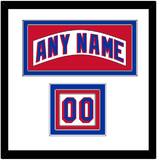 New York Nameplate & Number (Shoulder) - Home White (1990-2004) - Triple Mat 1