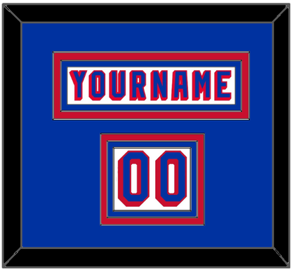 New York Nameplate & Number (Shoulder) - Home White (1978-1990) - Premier Tier 2
