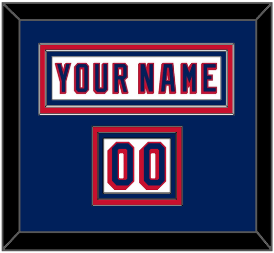 New York Nameplate & Number (Shoulder) - Home White (1970-1976) - Premier Tier 2