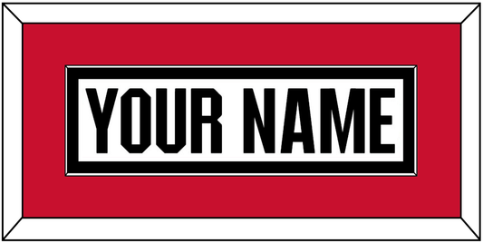 Ottawa Nameplate - Home/Road White Jersey (1999-2007) - Essential Tier 2