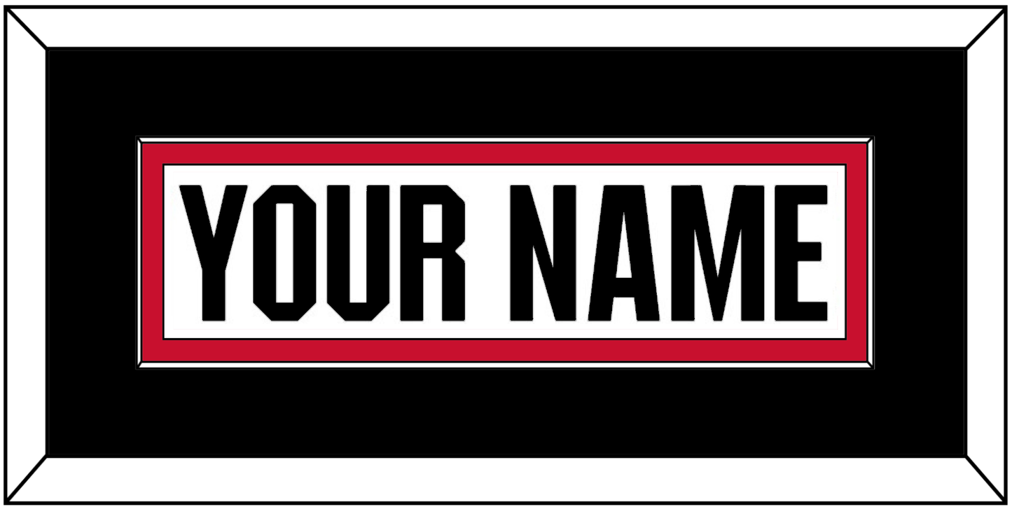 Ottawa Nameplate - Home/Road White Jersey (1999-2007) - Essential Tier 4