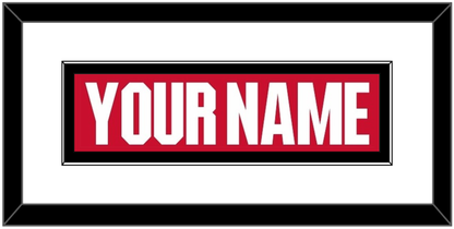 Ottawa Nameplate - Home Red (2017-2020) - Essential Tier 1