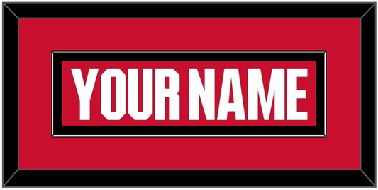 Ottawa Nameplate - Home Red (2017-2020) - Essential Tier 2