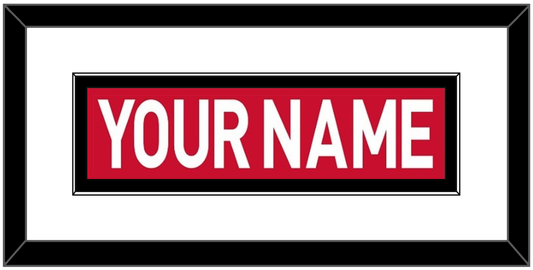 Ottawa Nameplate - Home Red (2007-2017) - Essential Tier 1