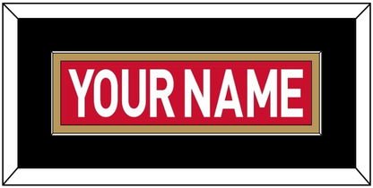 Ottawa Nameplate - Home Red (2007-2017) - Essential Tier 3