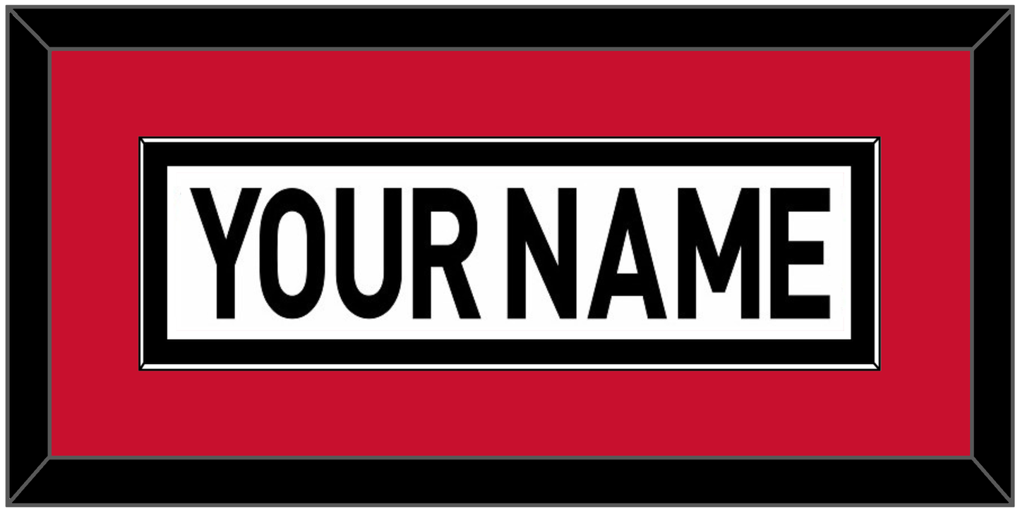 Ottawa Nameplate - Road White (2007-2017) - Essential Tier 2