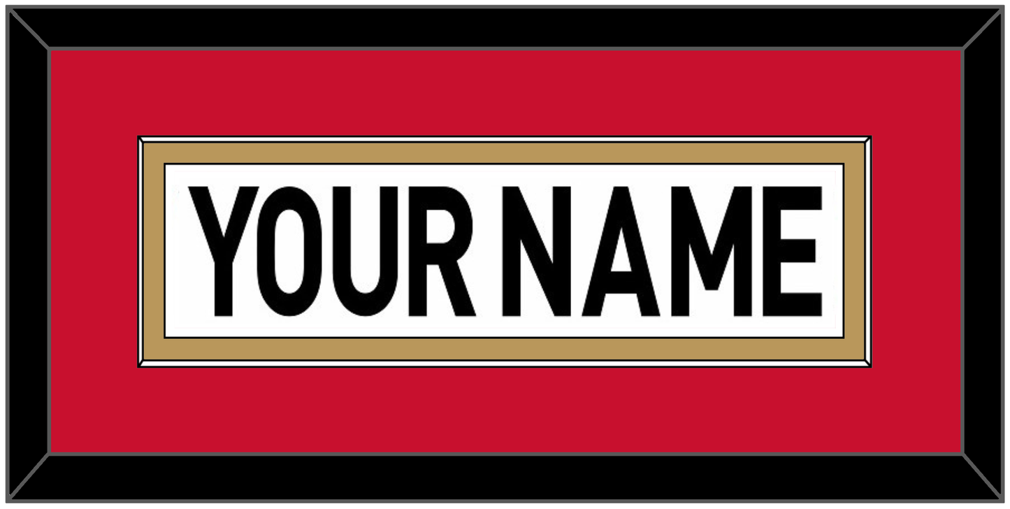 Ottawa Nameplate - Road White (2007-2017) - Essential Tier 3