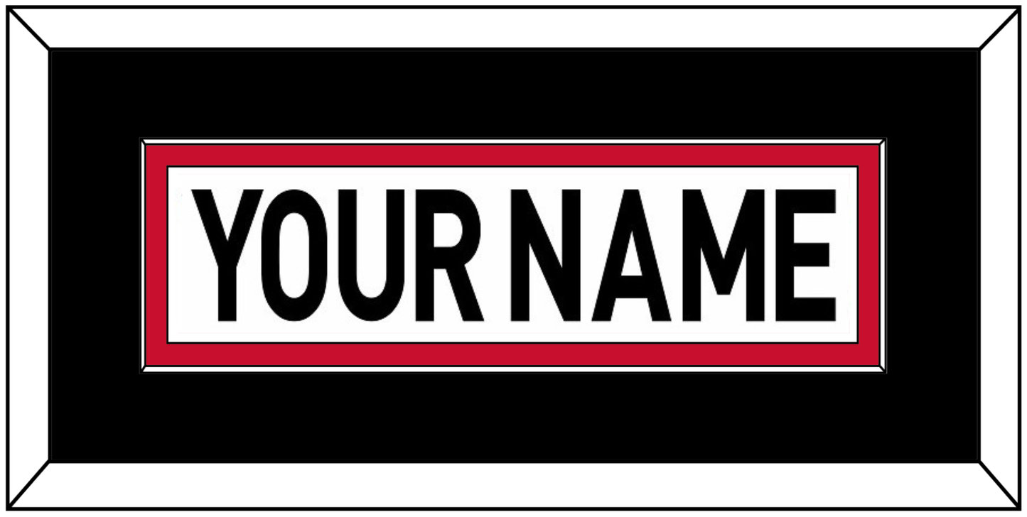 Ottawa Nameplate - Road White (2007-2017) - Essential Tier 4