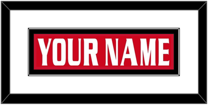 Ottawa Nameplate - Road/Home Red Jersey (1999-2007) - Essential Tier 1