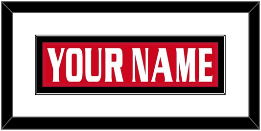 Ottawa Nameplate - Road/Home Red Jersey (1999-2007) - Essential Tier 1