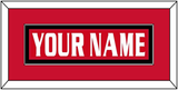 Ottawa Nameplate - Road/Home Red Jersey (1999-2007) - Single Mat 2