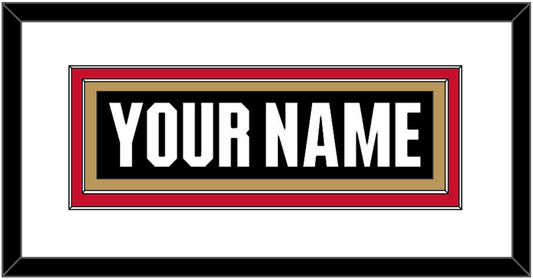 Ottawa Nameplate - Home Black - Signature Tier 1