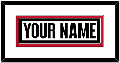Ottawa Nameplate - Home/Road White Jersey (1995-2007) - Signature Tier 1
