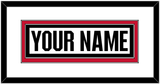 Ottawa Nameplate - Road White (2017-2020) - Double Mat 1
