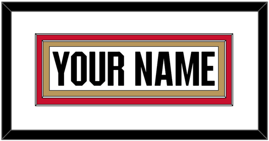 Ottawa Nameplate - Home/Road White Jersey (1999-2007) - Signature Tier 2