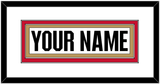 Ottawa Nameplate - Road White (2017-2020) - Double Mat 2