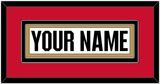 Ottawa Nameplate - Road White (2017-2020) - Double Mat 3