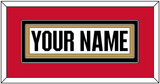 Ottawa Nameplate - Road White (2017-2020) - Double Mat 3