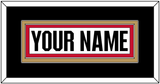 Ottawa Nameplate - Road White (2017-2020) - Double Mat 4