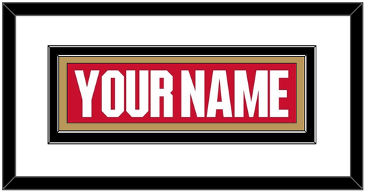Ottawa Nameplate - Home Red (2017-2020) - Signature Tier 1