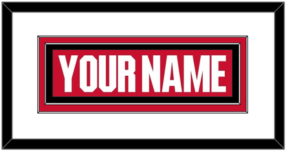 Ottawa Nameplate - Home Red (2017-2020) - Signature Tier 2