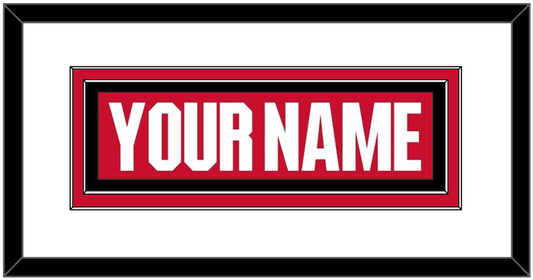 Ottawa Nameplate - Home Red (2017-2020) - Signature Tier 2