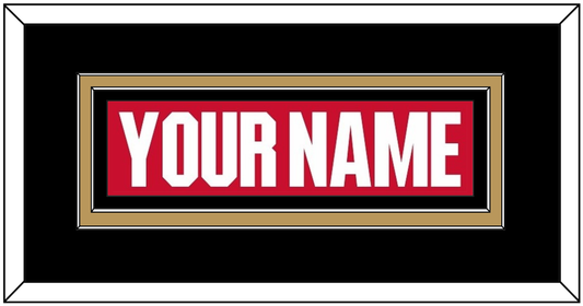 Ottawa Nameplate - Home Red (2017-2020) - Signature Tier 4